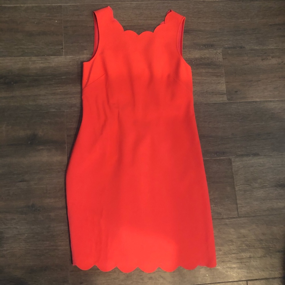 J. Crew Scallop Dress